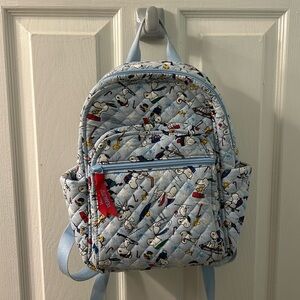 Vera Bradley Ski Slope Snoopy Small Backpack